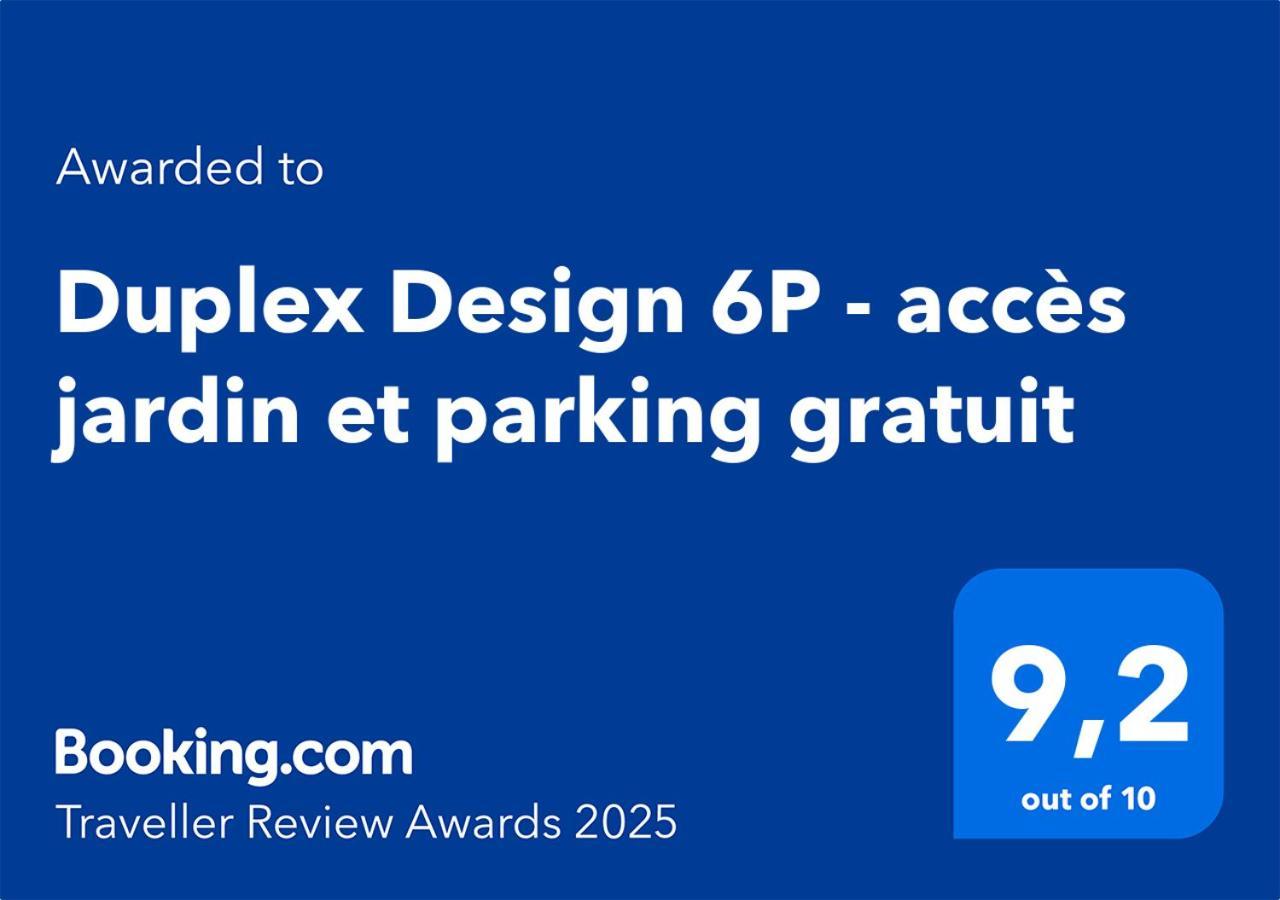 Villa Duplex Design 6P - Acces Jardin Et Parking Gratuit Malakoff Esterno foto